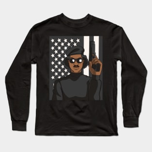 Black Panther Party Proud African American Long Sleeve T-Shirt